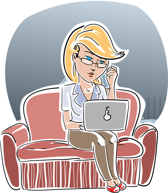 Como aparecer no Google grátis - Mulher pesquisando - DEVELEX